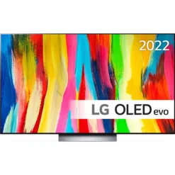 LG 65″ C2 4K OLED EVO SMART TV (2024) – Zwart